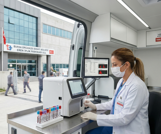 Bursa Hematoloji Testleri ve İşe Giriş Tam Kan Sayımı Uygulamaları