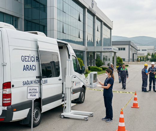 Bursa İşe Giriş İçin Mobil PA Akciğer Grafisi Hizmetleri