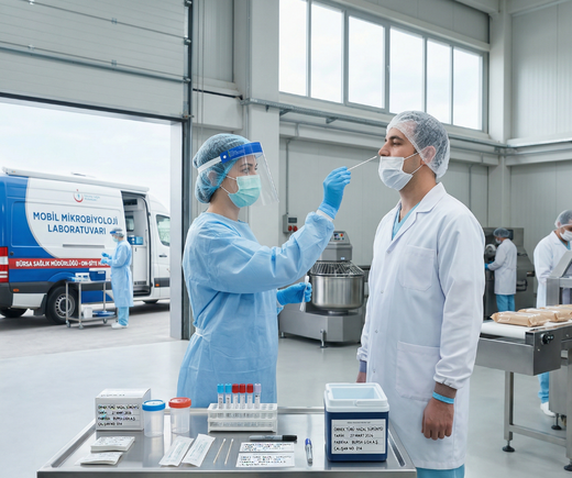 Bursa Mikrobiyoloji Testleri ve İşe Giriş Hijyen Taramaları
